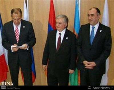 دیدار وزرای خارجه آذربایجان و ارمنستان