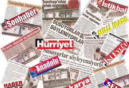 گزیده عناوین خبرگزاری‌ ها و روزنامه های صبح امروز ترکیه یک شنبه91/6/19