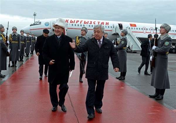 رئیس جمهور قرقیزستان وارد «آستانه» شد