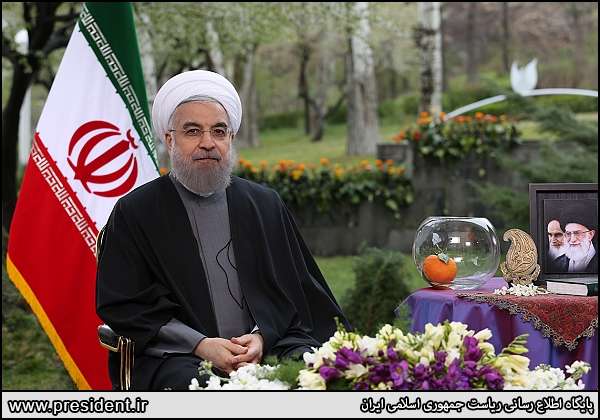 ریيس‌جمهوری در پيام نوروزي به مناسبت حلول سال ۱۳۹۵: سال ۹۵، سال «امید و تلاش» است تا ایرانی شایسته این ملت بزرگ بسازیم