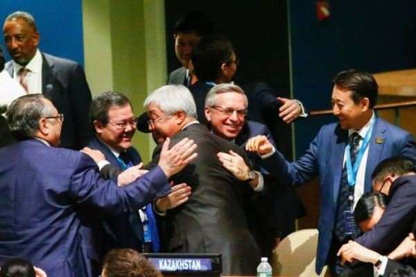 به همراه دو کشور اتیوپی و بولیوی؛ قزاقستان و سوئد به عضویت شورای امنیت سازمان ملل انتخاب شدند