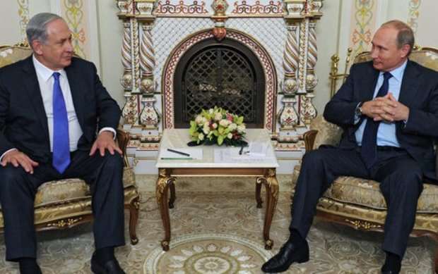 در سفر به مسکو طی ۲ هفته آینده؛ نتانیاهو با پوتین دیدار می‌ کند