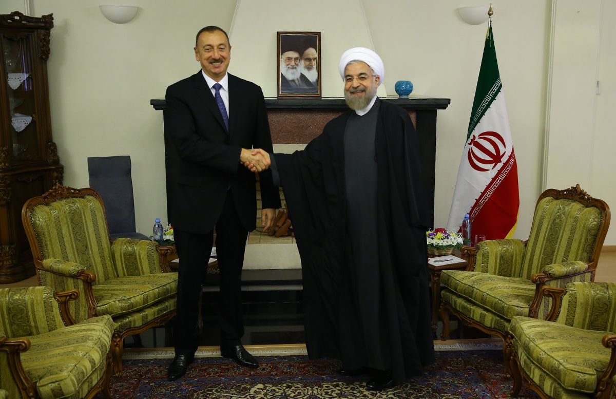«الهام علی اف» انتخاب مجدد حسن روحانی را تبریک گفت