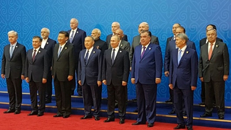 پایان نشست سازمان همکاری شانگهای در آستانه قزاقستان