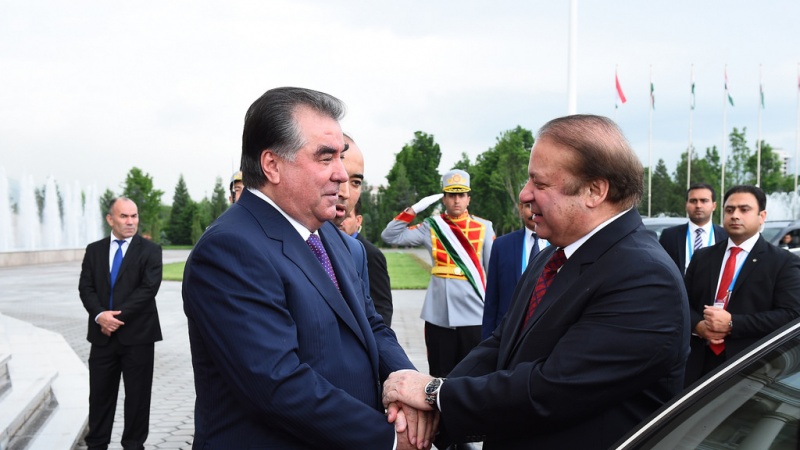 سفر نخست وزیر پاکستان به تاجیکستان