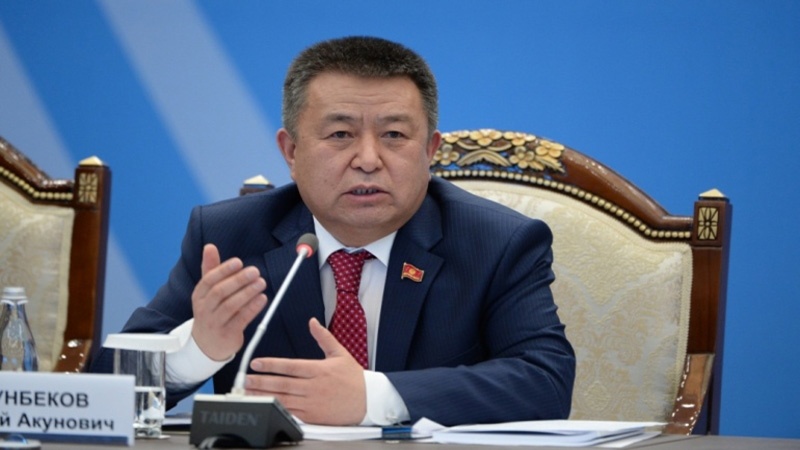 کناره گیری رییس مجلس قرقیزستان