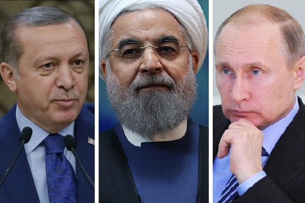 دفتر ریاست جمهوری ترکیه اعلام کرد:  محورهای نشست سه‌جانبه فردای رؤسای جمهور ترکیه، ایران و روسیه