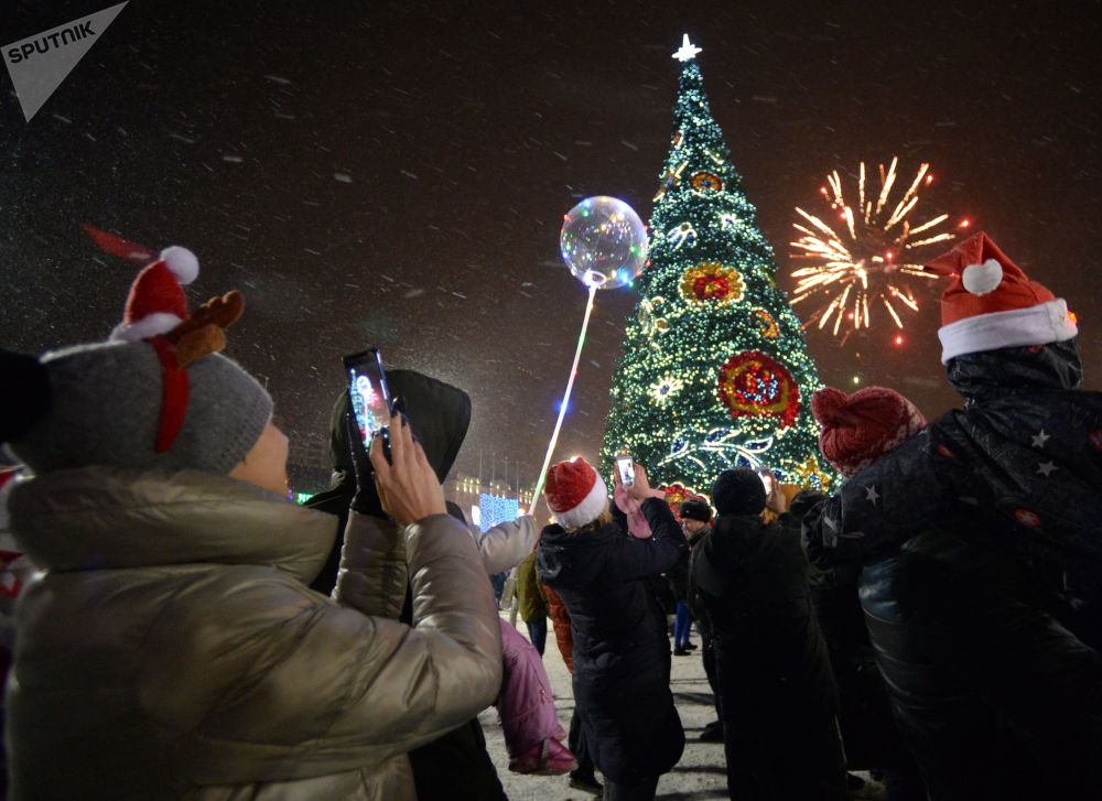 تصاویر جشن سال نو در مسکو  <img src="/images/picture_icon.png" width="16" height="16" border="0" align="top">