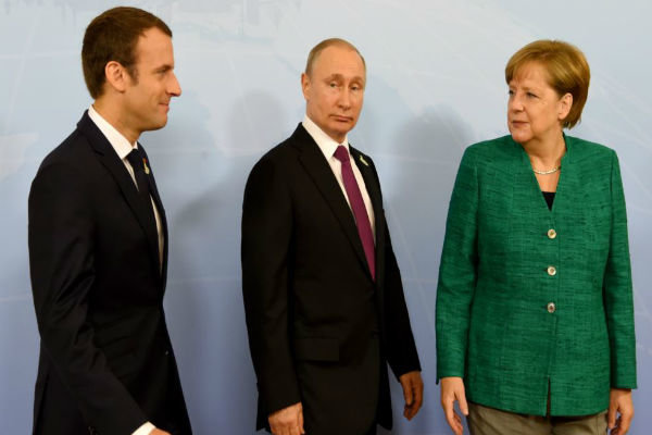 رایزنی رهبران روسیه، آلمان و فرانسه در مورد آتش بس سوریه