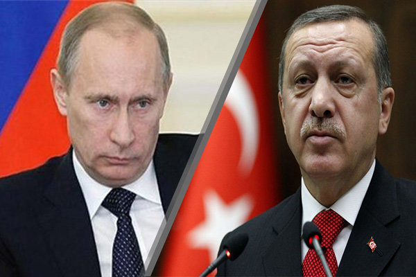 گفتگوی تلفنی اردوغان با ماکرون و پوتین درباره حمله به سوریه