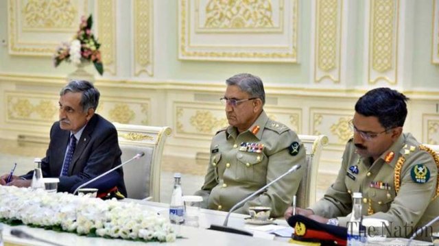 دیدار رئیس ستاد ارتش پاکستان با رئیس جمهور ازبکستان