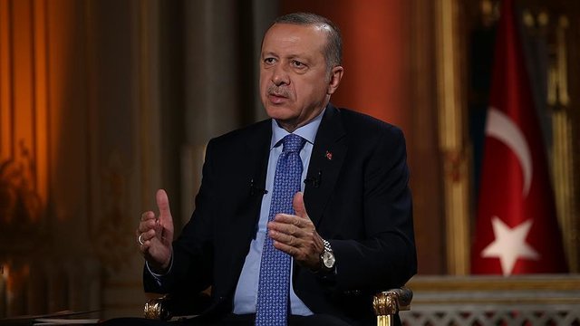 اردوغان: تسلیحات فروخته شده آمریکا در سوریه علیه ترکیه استفاده می‌شود
