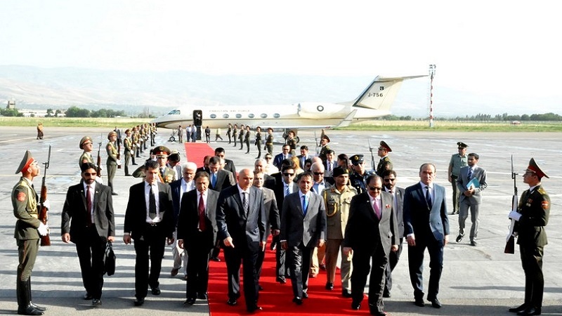 سفر رسمی رییس جمهور پاکستان به تاجیکستان