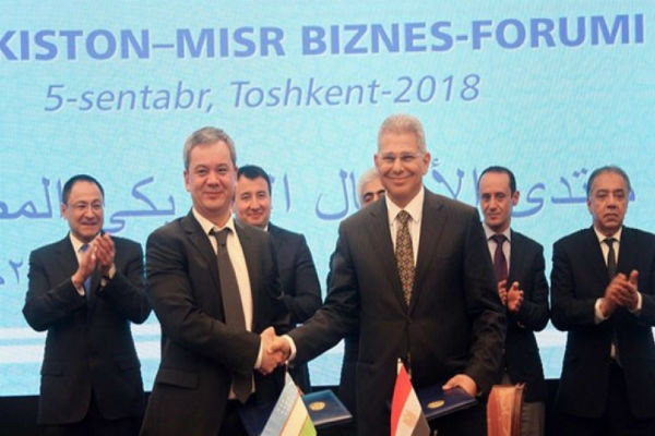 ازبکستان و مصر قرارداد ۴۷۰ میلیون دلاری امضا کردند