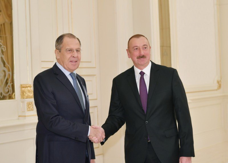 علی اف در دیدار با لاوروف: باکو و مسکو در تکمیل دالان شمال ـ جنوب همکاری ثمر بخشی دارند