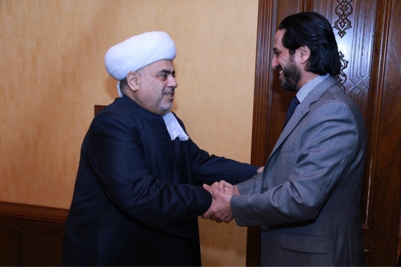 رئیس اداره مسلمانان قفقاز با سفیر عربستان در باکو دیدار کرد