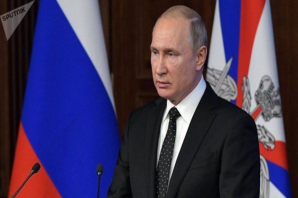 تبریک پوتین به پاشینیان به مناسبت انتصاب دوباره به نخست وزیری