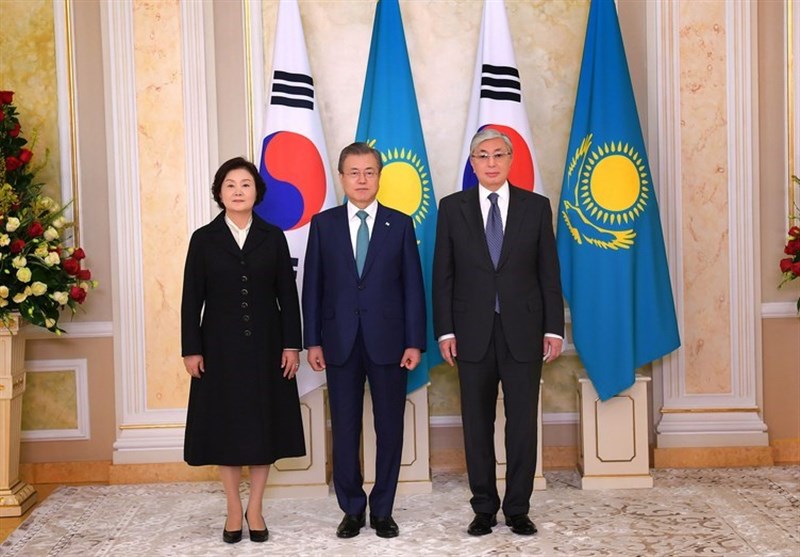 امضای ۲۰ موافقت نامه همکاری در سفر رئیس جمهور کره جنوبی به قزاقستان