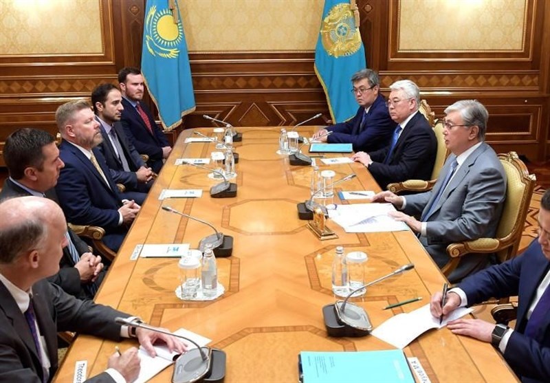 دیدار رئیس‌جمهور قزاقستان با اعضای کنگره آمریکا