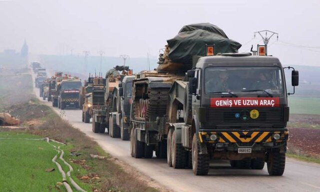 ورود تجهیزات جدید ترکیه به مرز سوریه
