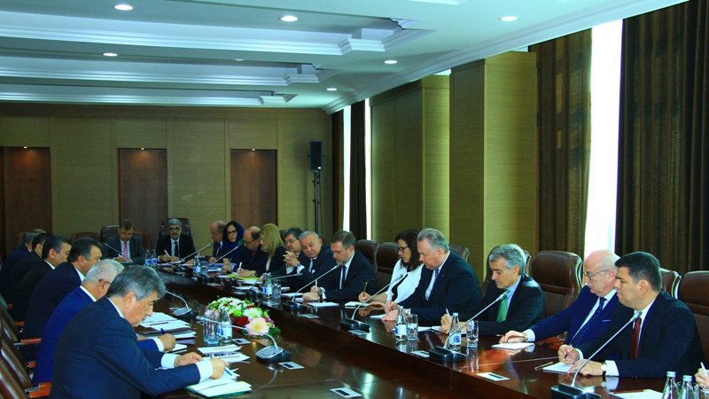 دیدار رئیس مجلس تاجیکستان با رئیس جمهوری ازبکستان