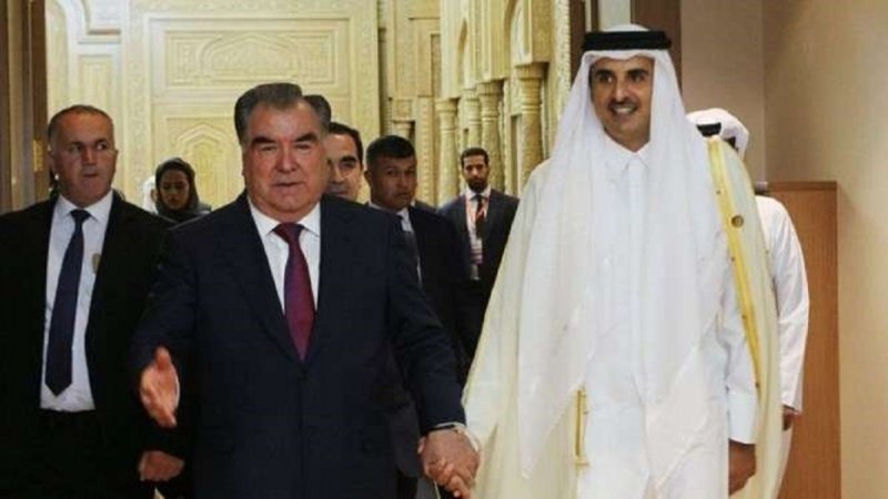 تبریک رئیس جمهور تاجیکستان و امیر قطر به مناسبت بیست و پنجمین سالگرد برقراری روابط دوکشور