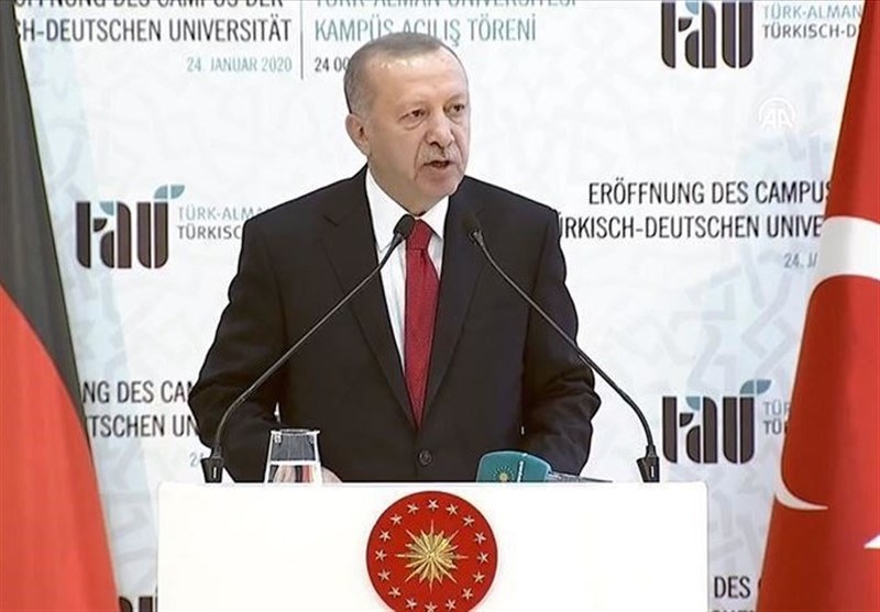 اردوغان: ترکیه با تمام امکانات خود به حمایت از برادران لیبیایی ادامه می‌دهد