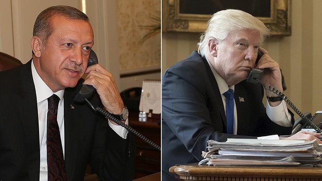 تماس تلفنی ترامپ و اردوغان حول محور لیبی و سوریه