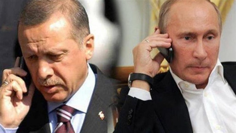 گفت‌وگوی تلفنی پوتین و اردوغان