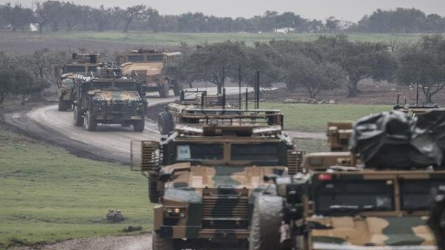 ارسال تجهیزات نظامی ترکیه به ادلب