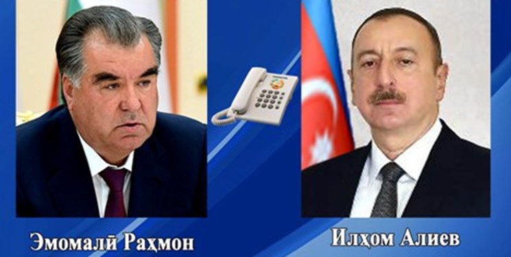 توسعه روابط محور گفت‌وگوی تلفنی روسای جمهور تاجیکستان و آذربایجان