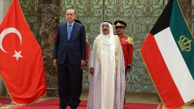 پیام مکتوب امیر کویت به اردوغان