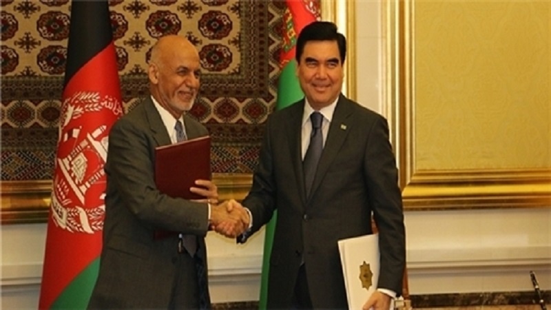 گسترش روابط محور گفت‌وگوی رؤسای جمهور ترکمنستان و افغانستان