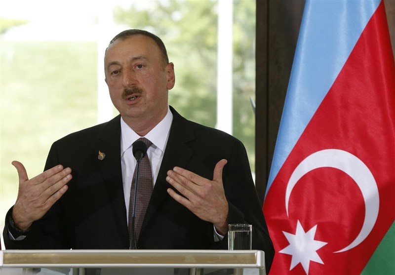 علی اف: خبر انتقال جنگجویان سوریه به آذربایجان دروغ است
