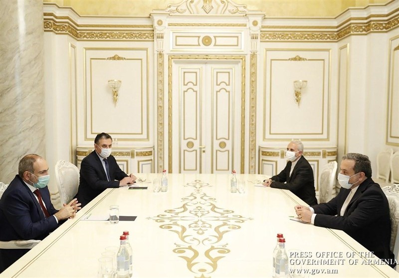 عراقچی طرح ایران برای حل‌وفصل بحران قره باغ را به نخست‌وزیر ارمنستان ارائه کرد