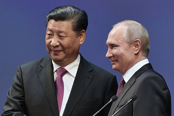 رؤسای جمهور چین و روسیه گفتگو کردند
